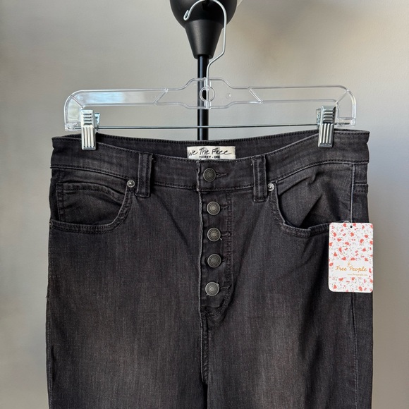 Free People We The Free High Rise Flare Wide Leg Jeans 31 - Picture 3 of 7